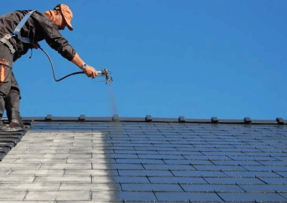 Peinture de toiture par nos couvreurs à vertou.